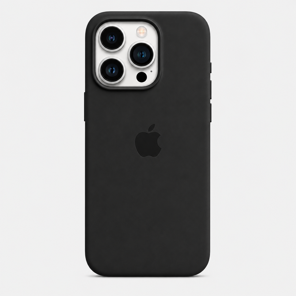 Anti-Fingerprint Premium Silicone Case for iPhone 15 Pro