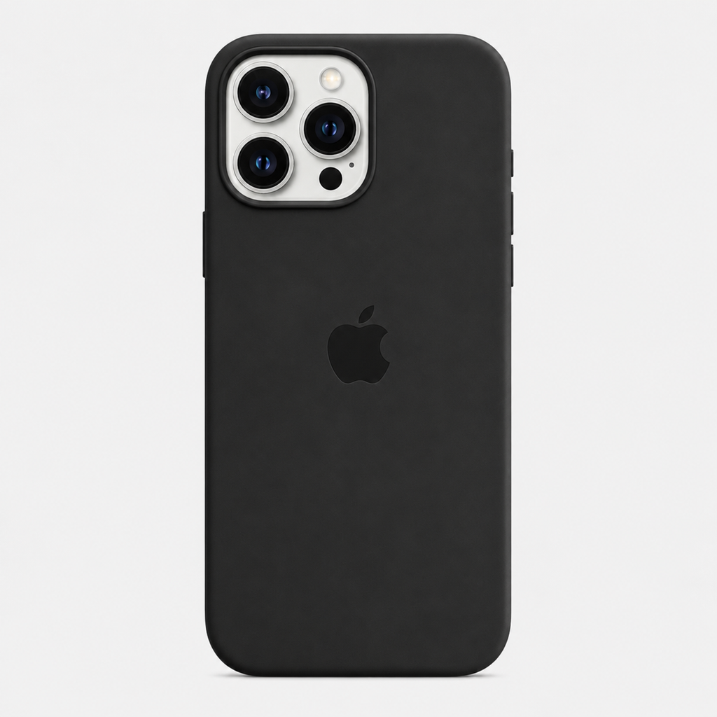 Olive Green Anti-Fingerprint Premium Silicone Case for iPhone 16 Pro Max