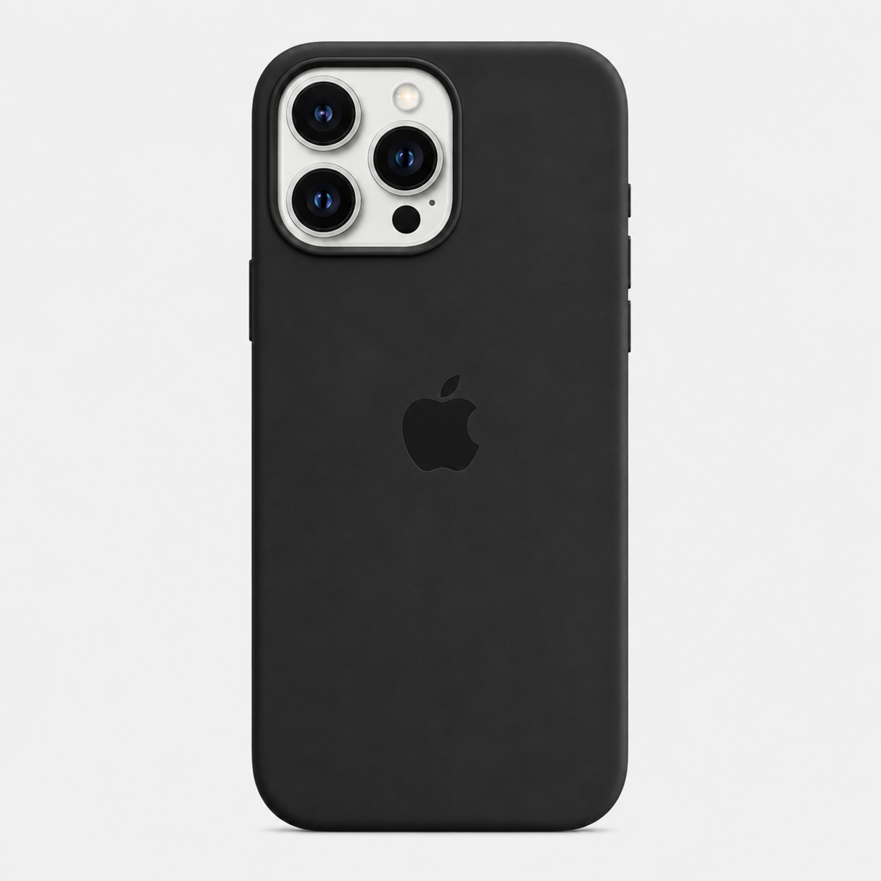 Olive Green Anti-Fingerprint Premium Silicone Case for iPhone 16 Pro Max