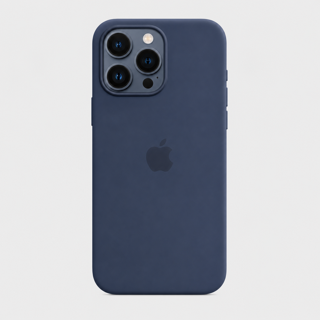 Olive Green Anti-Fingerprint Premium Silicone Case for iPhone 16 Pro Max