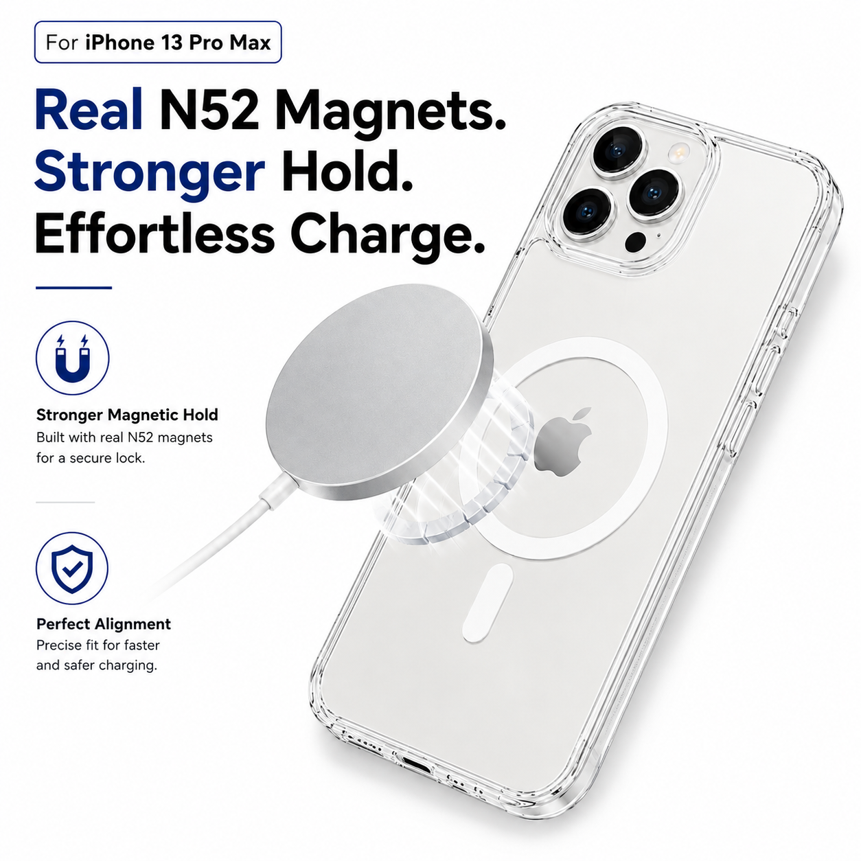 N52 MagSafe Clear Case for iPhone 13 Pro Max
