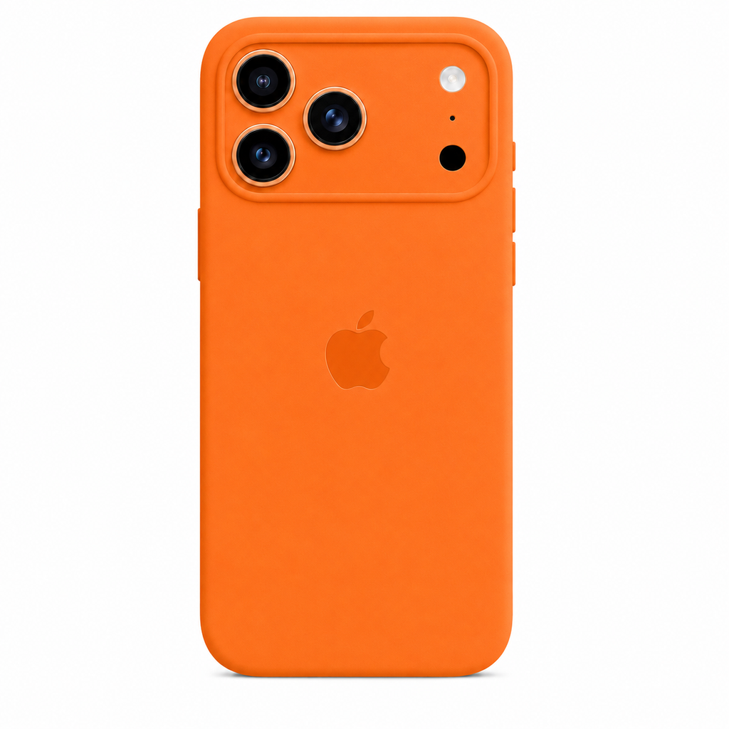 Anti-Fingerprint Premium Silicone Case for iPhone 17 Pro