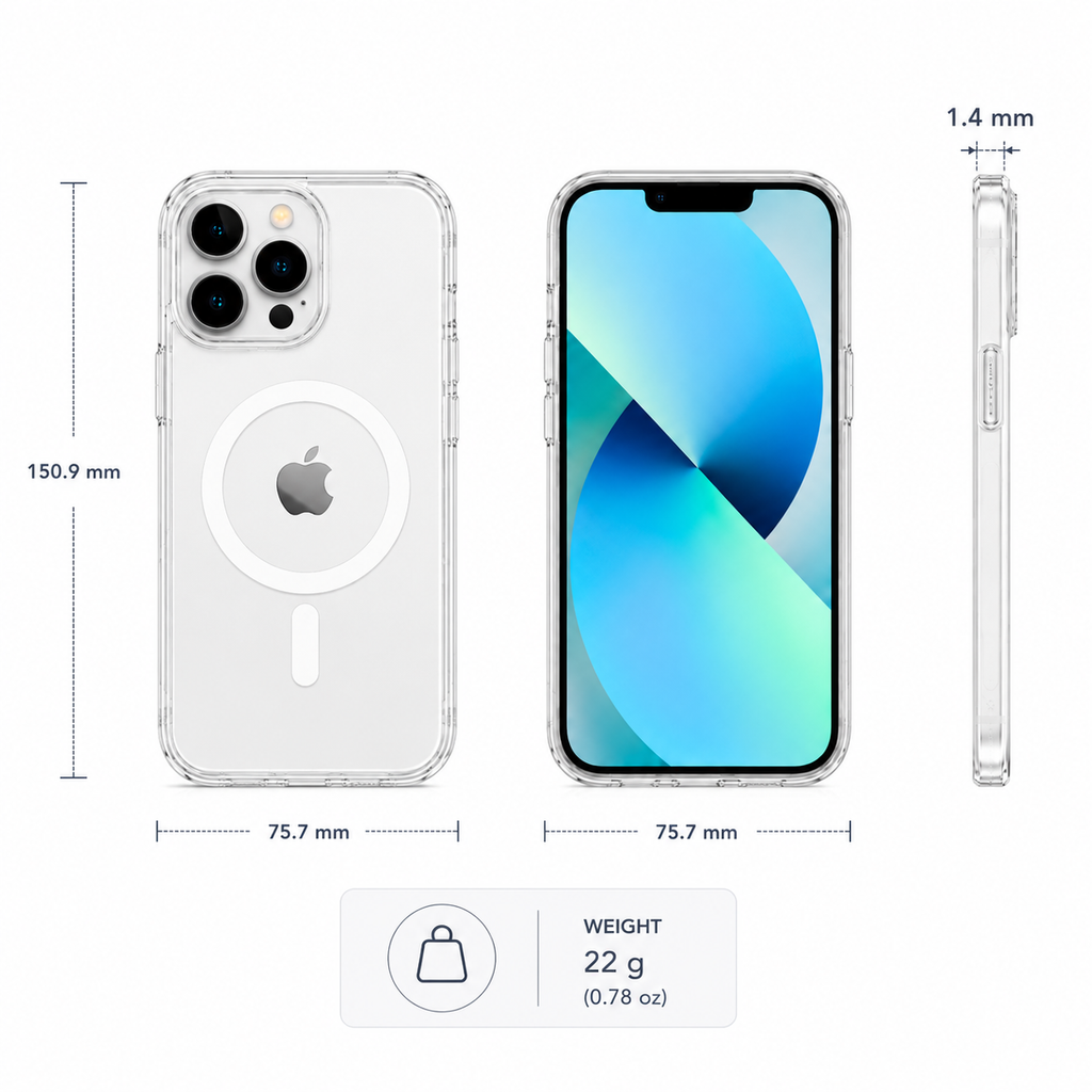 N52 MagSafe Clear Case for iPhone 13 Pro Max