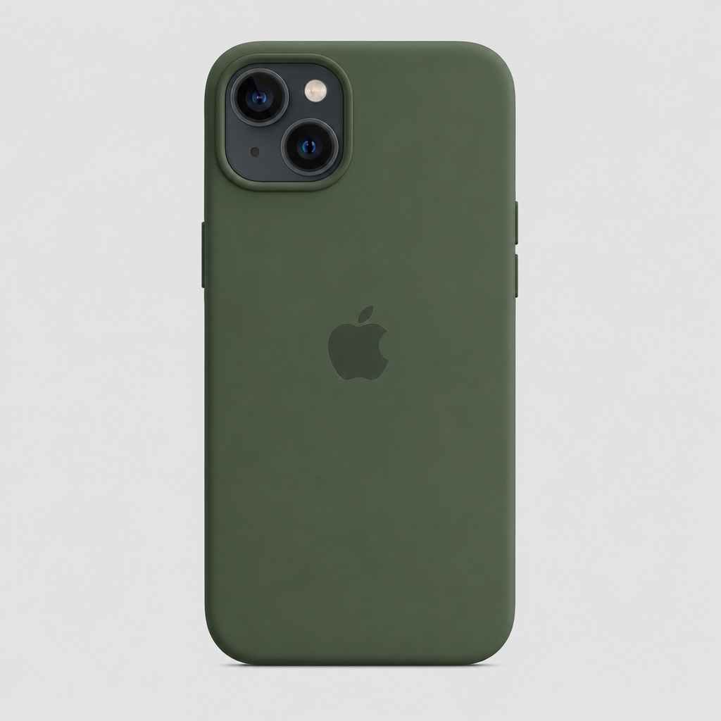 Anti-Fingerprint Premium Silicone Case for iPhone 15
