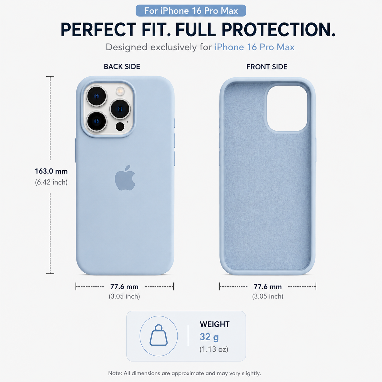 Olive Green Anti-Fingerprint Premium Silicone Case for iPhone 16 Pro Max