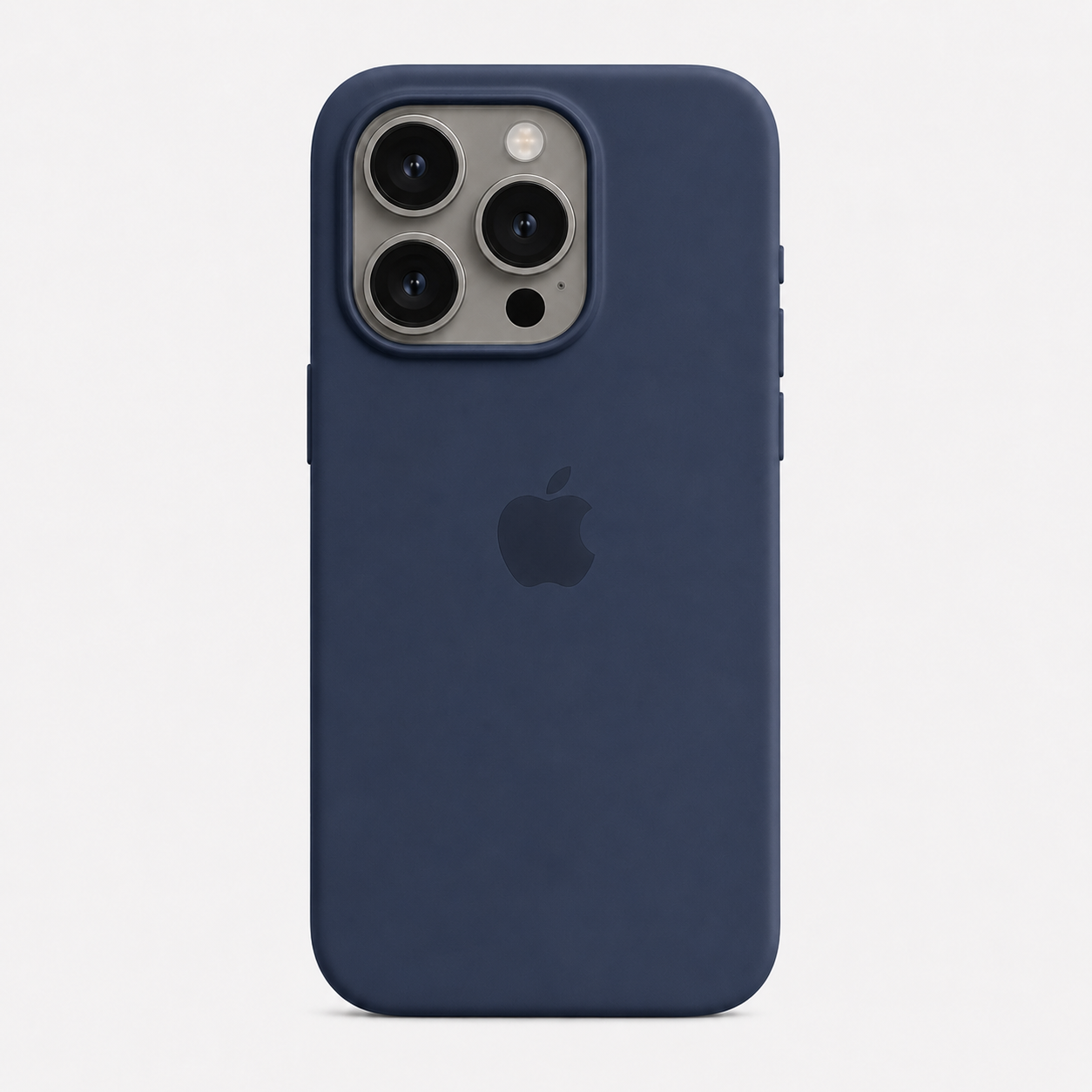 Anti-Fingerprint Premium Silicone Case for iPhone 15 Pro
