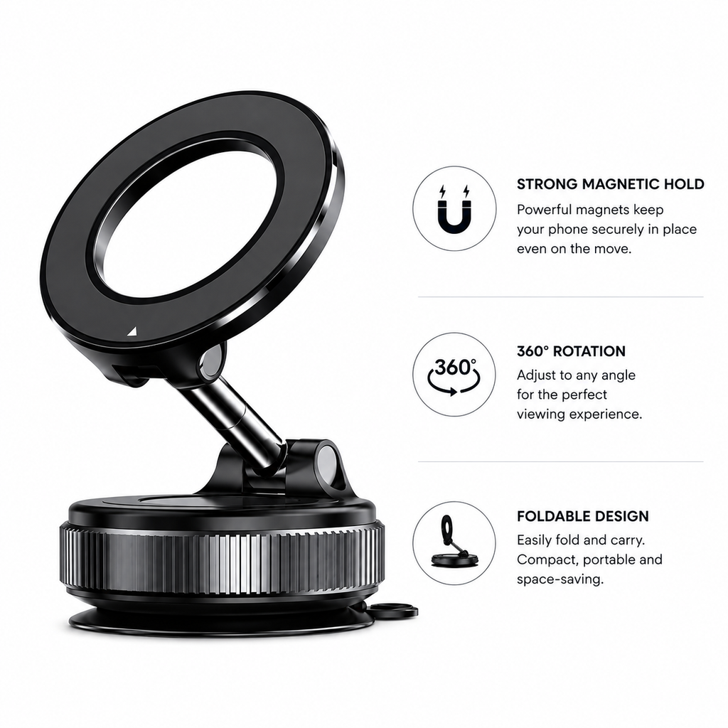 360 Degree MagPro Mount with N52 MagSafe
