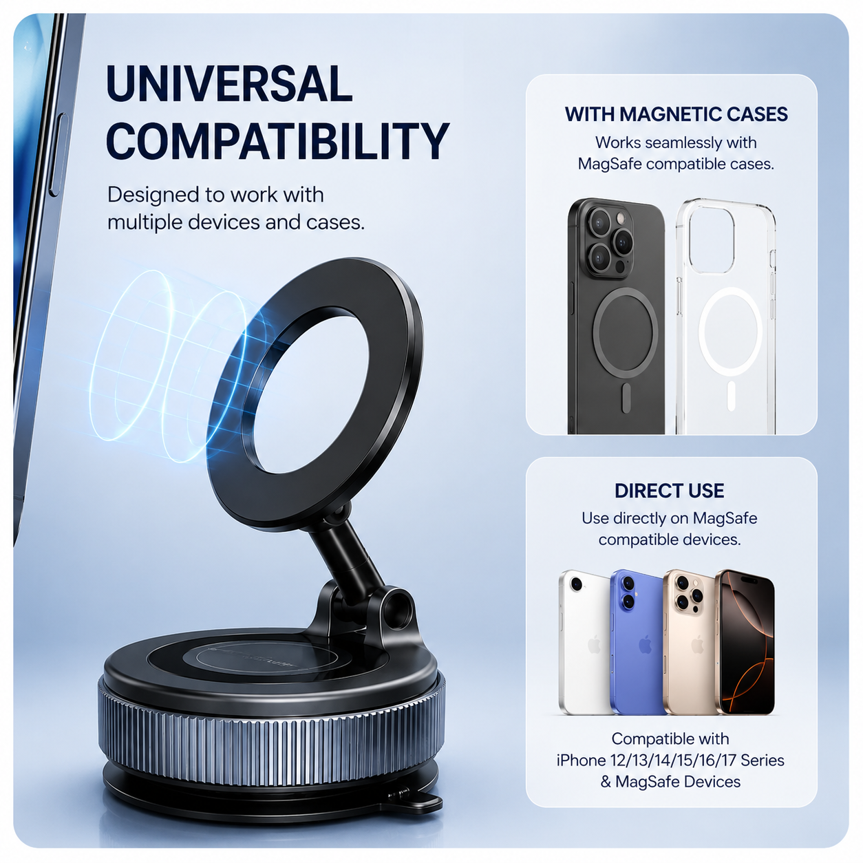 360 Degree MagPro Mount with N52 MagSafe